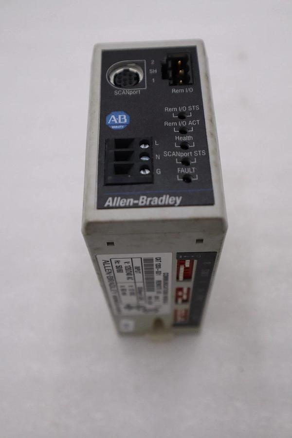 Used Allen Bradley 1203-GD1 Communications Module 120/240 AC 12VDC FRN 4.04 #H1065A