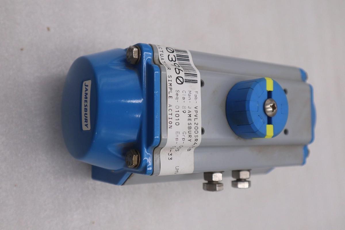 Used New OPEN BOX Jamesburry VPVL200 SR4/5 B C Valve Actuator STOCK SGF149