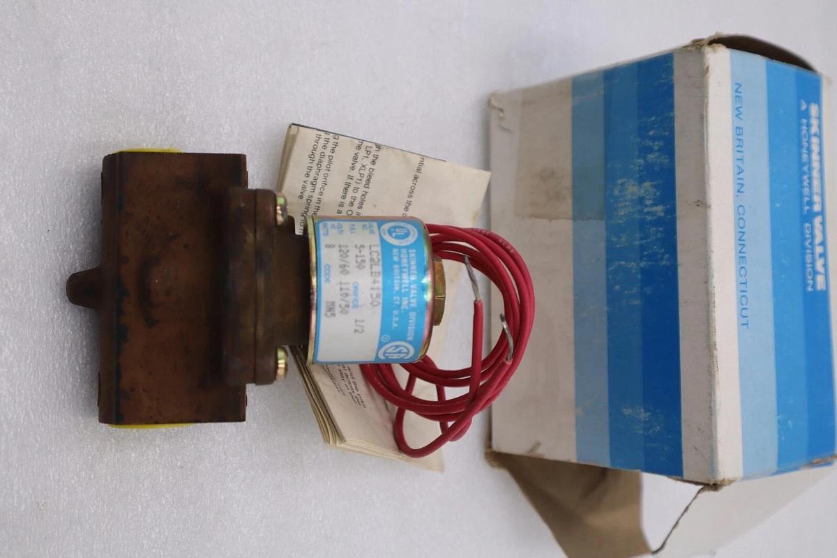 NEW OPEN BOX Skinner Valve LC2LB4150 Solenoid VALVE STOCK G757A