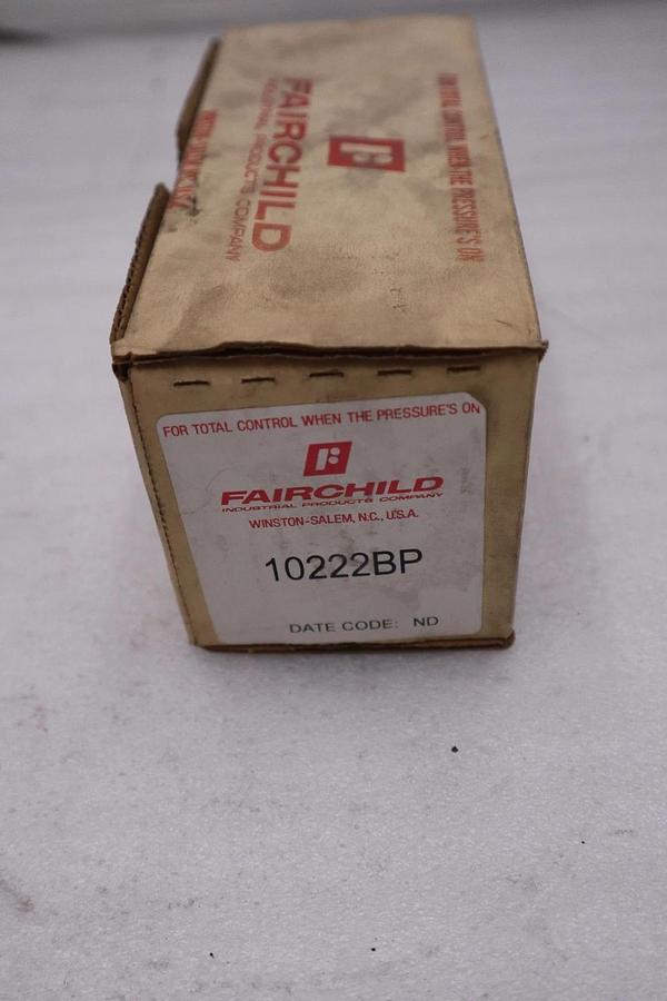 Used FAIRCHILD INDUSTRIAL PROD 10222BP NEW UNIT IN BOX STOCK GF-665A