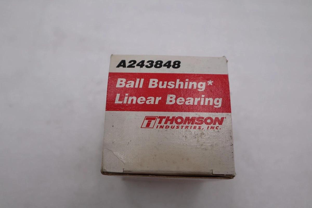 NEW OPEN BOX Thomson A243848 Closed Linear Bearing STOCK H364A