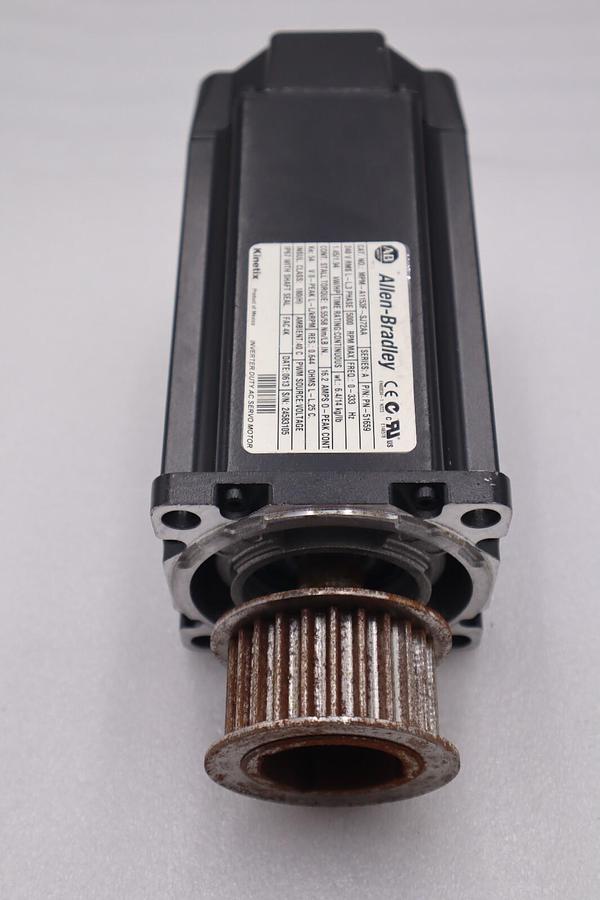 Used ALLEN-BRADLEY MPM-A1153F-SJ72AA SERIES A INVERTER DUTY SERVO MOTOR STOCK #2786