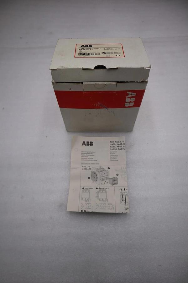 Used Abb 1SBL359001R8911 AE50-30-11 Ac Contactor 240v-dc 80a Amp 40hp NEW UNIT GF166