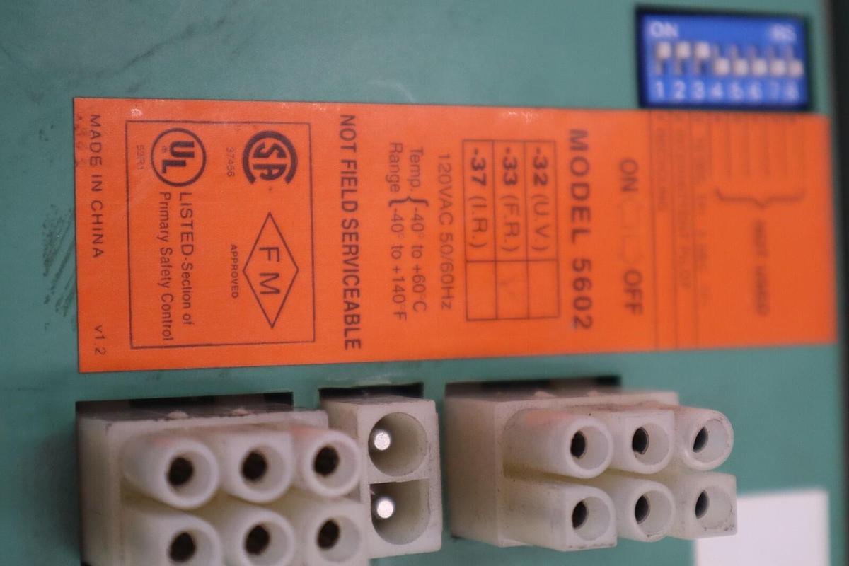 Used Eclipse Veriflame / Veri-flame Unit 5605 Flame Monitoring Control NEW #H736A