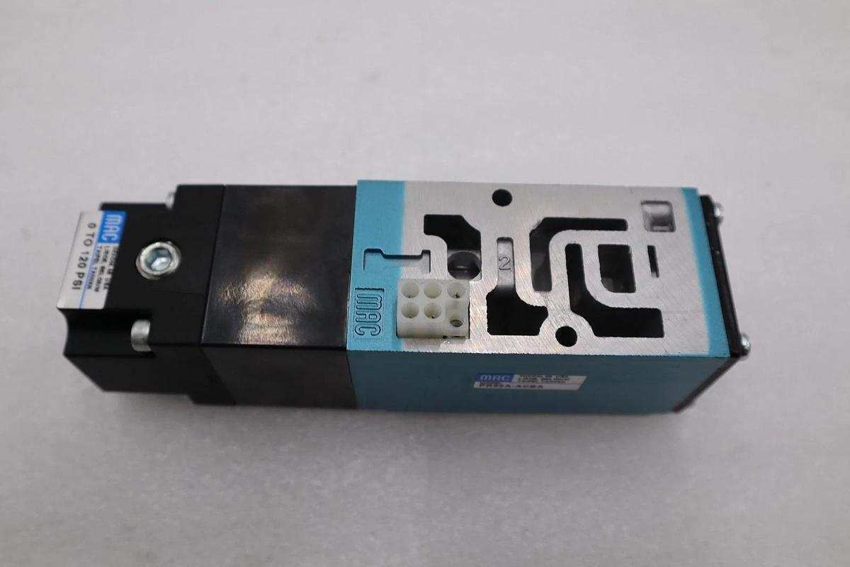 Used MAC VALVES INC PR82A-ACBA-9 SOLENOID VALVE PRESSURE REGULATOR STOCK H1750