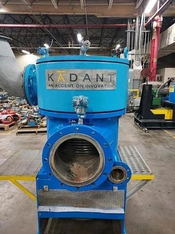 Used KADANT BLACK CLAWSON MODEL 24PS PRESSURE SCREEN WITH 125 HP MOTOR