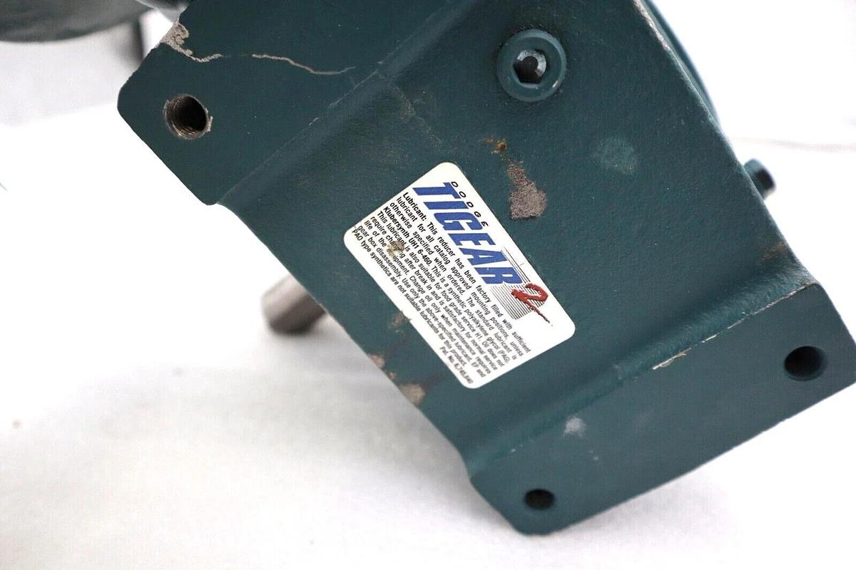 Used DODGE TIGEAR 2 202Q15R14 GEARBOX 15:1 790 LB 1750 RPM #S-160
