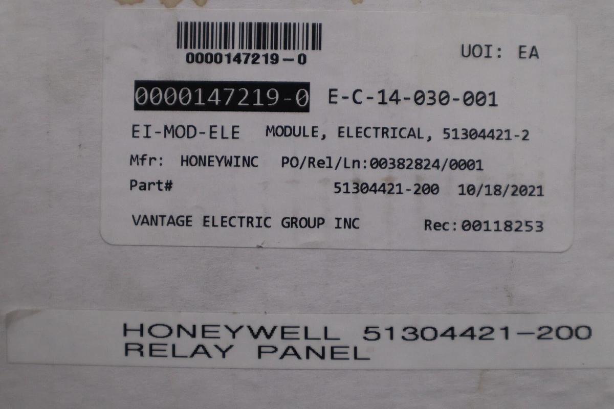 Used NEW IN BOX HONEYWELL 51304421-200 CIRCUIT BOARD STOCK G426