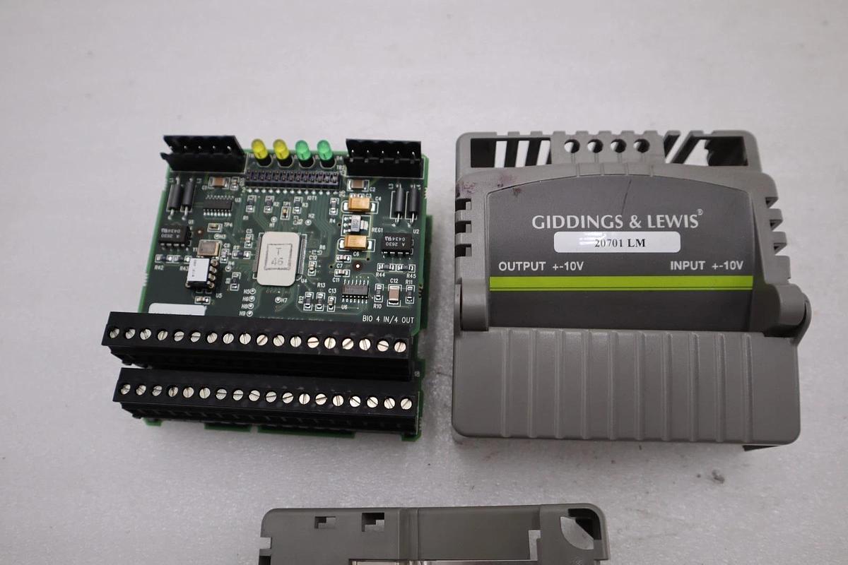 Used Giddings & Lewis M.1301.4145 R0 OUTPUT INPUT PLC MODULE STOCK 6018
