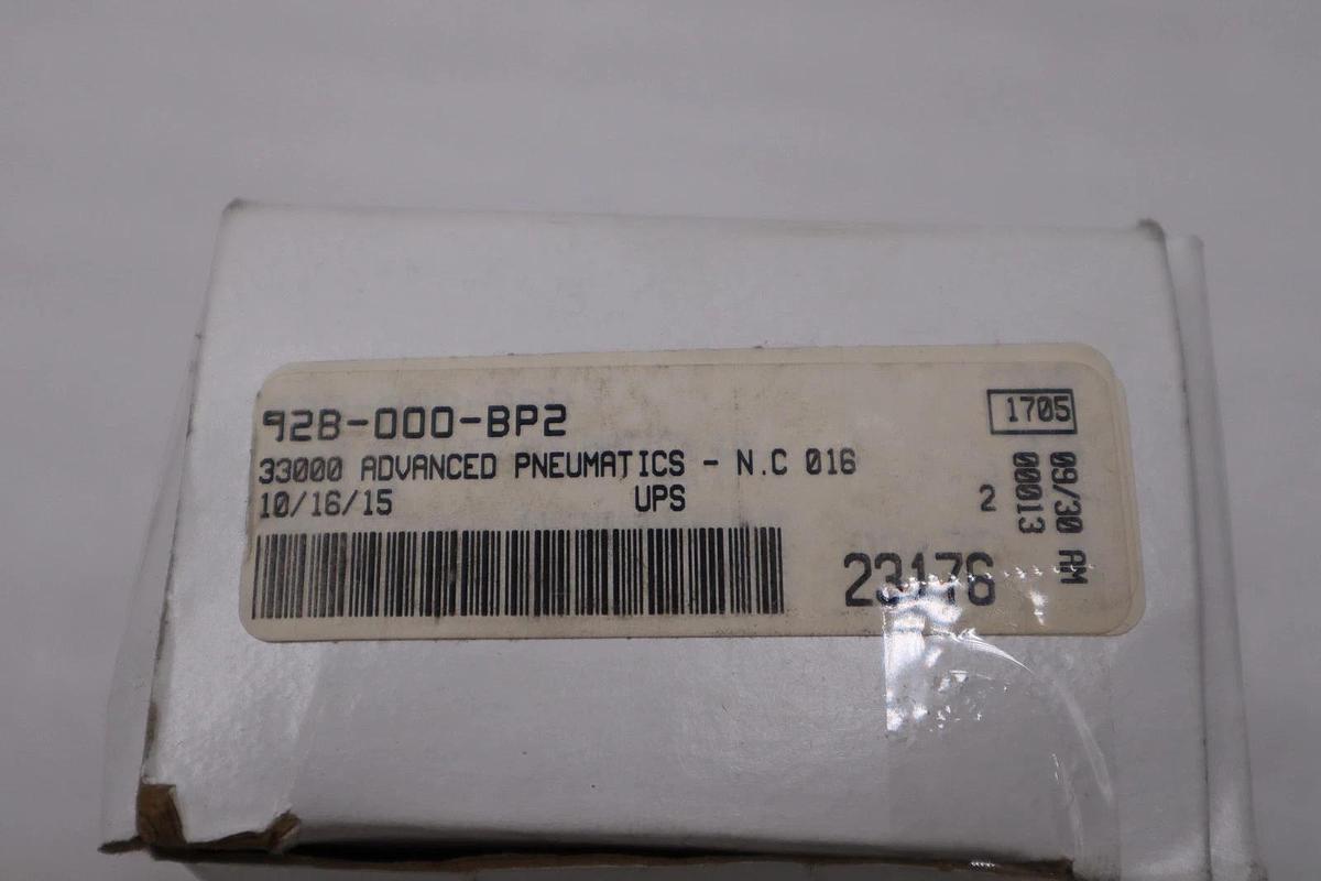 Used MAC 92B-000-BP2=1705 / 92B-000-BP2 SOLENOID VALVE MANIFOLD BASE STOCK H801A