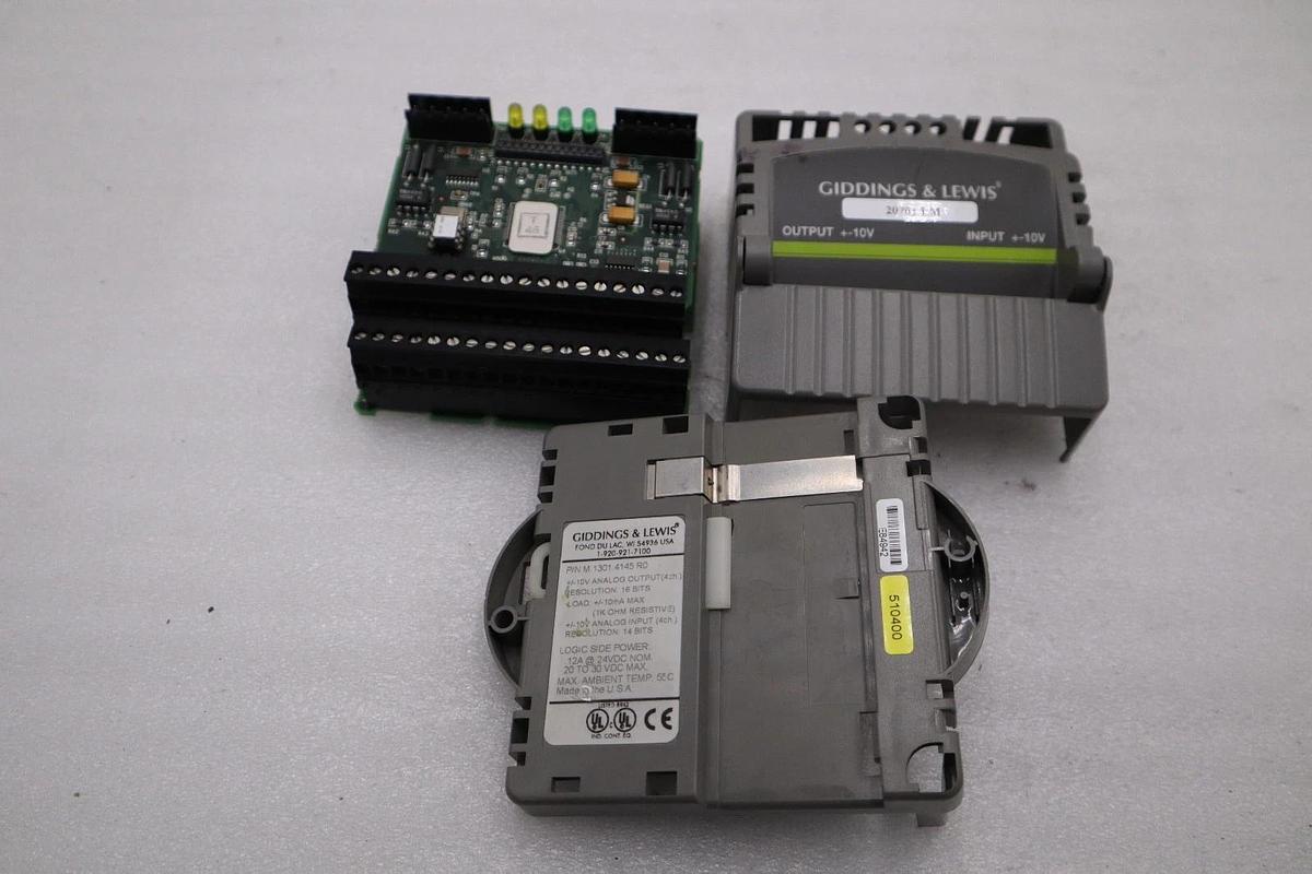 Used Giddings & Lewis M.1301.4145 R0 OUTPUT INPUT PLC MODULE STOCK 6018