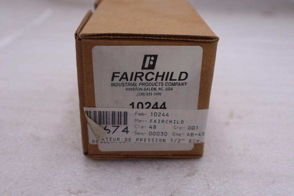 Used FAIRCHILD 10244 Model 10 Precision Regulator NEW OPEN BOX STK K305A