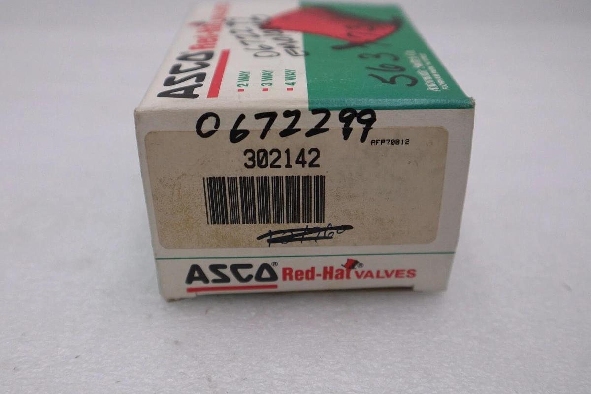 Used NEW Asco Red Hat 302142 Rebuild Kit STOCK G823A