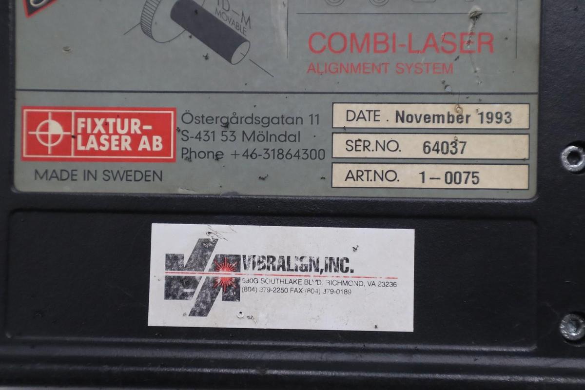 FIXTUR-LASER AB COMBI-LASER ALIGNMENT SYSTEM SER 64037 - STOCK GF241