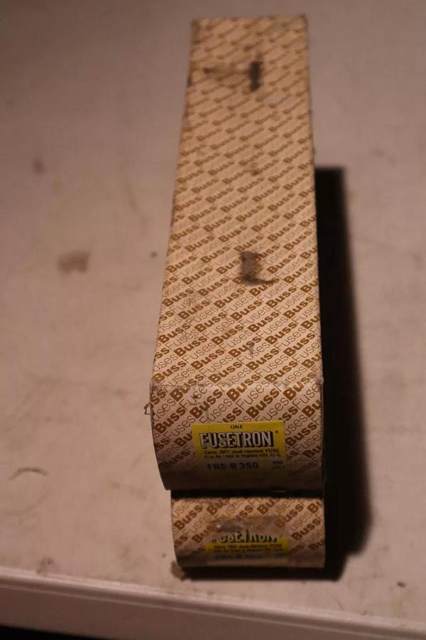 Used NEW COOPER BUSSMANN FRS-R-350 FUSETRON 350 AMP FUSE STOCK 5805