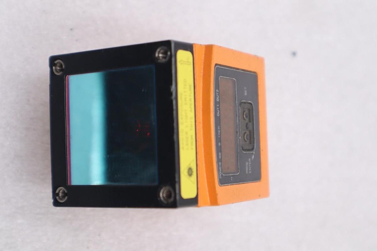 Used IFM 01D100 01DLF3KG Photoelectric Distance Laser Sensor STOCK K-3818