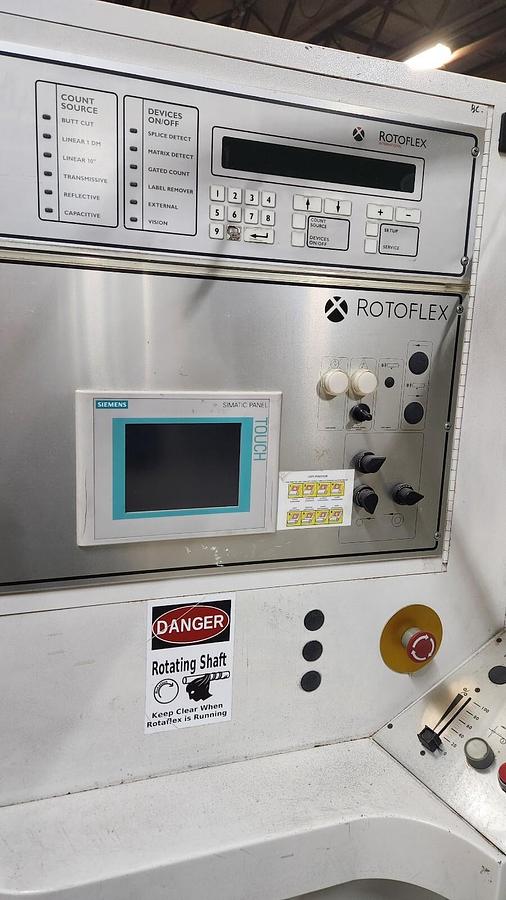 Used ROTOFLEX DLI 330 DIE CUTTING CUTTER MACHINE MANUFACTURED 2005