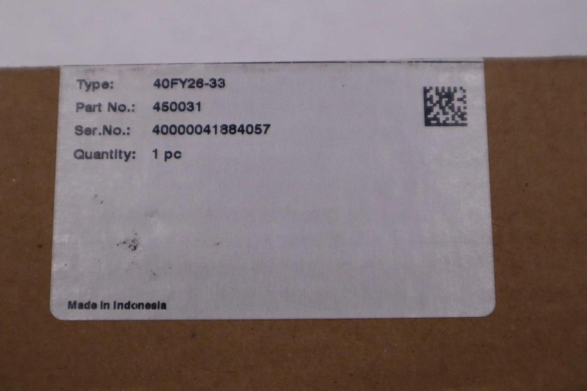 Used New Pepperl + Fuchs 40FY26-33 Proximity Switch Sensor 10-30 VDC STOCK H429A