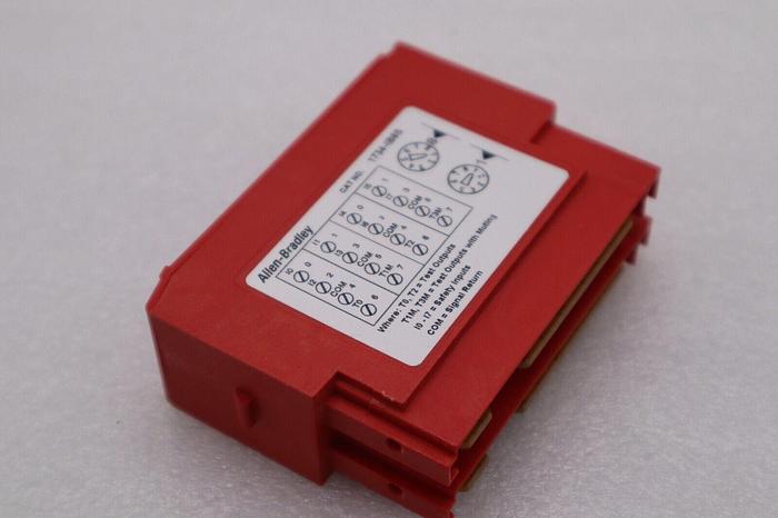 Used Allen-Bradley 1734-IB8S DIGITAL SAFETY INPUT MODULE POINT GUARD I/O STOCK 2411A