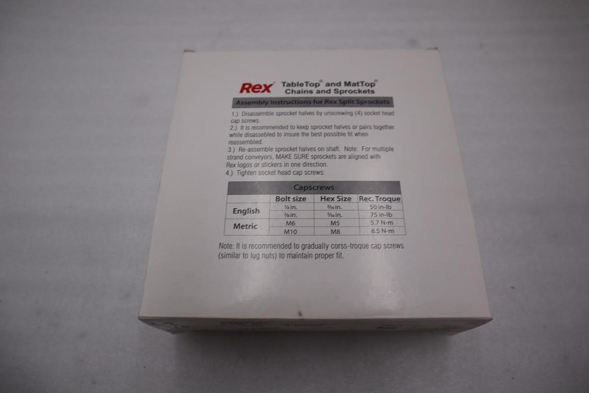 NEW Rexnord NS1500-24T-1-1/2IN 1KW1SS PA Thermoplastic Split Sprocket STK H1879