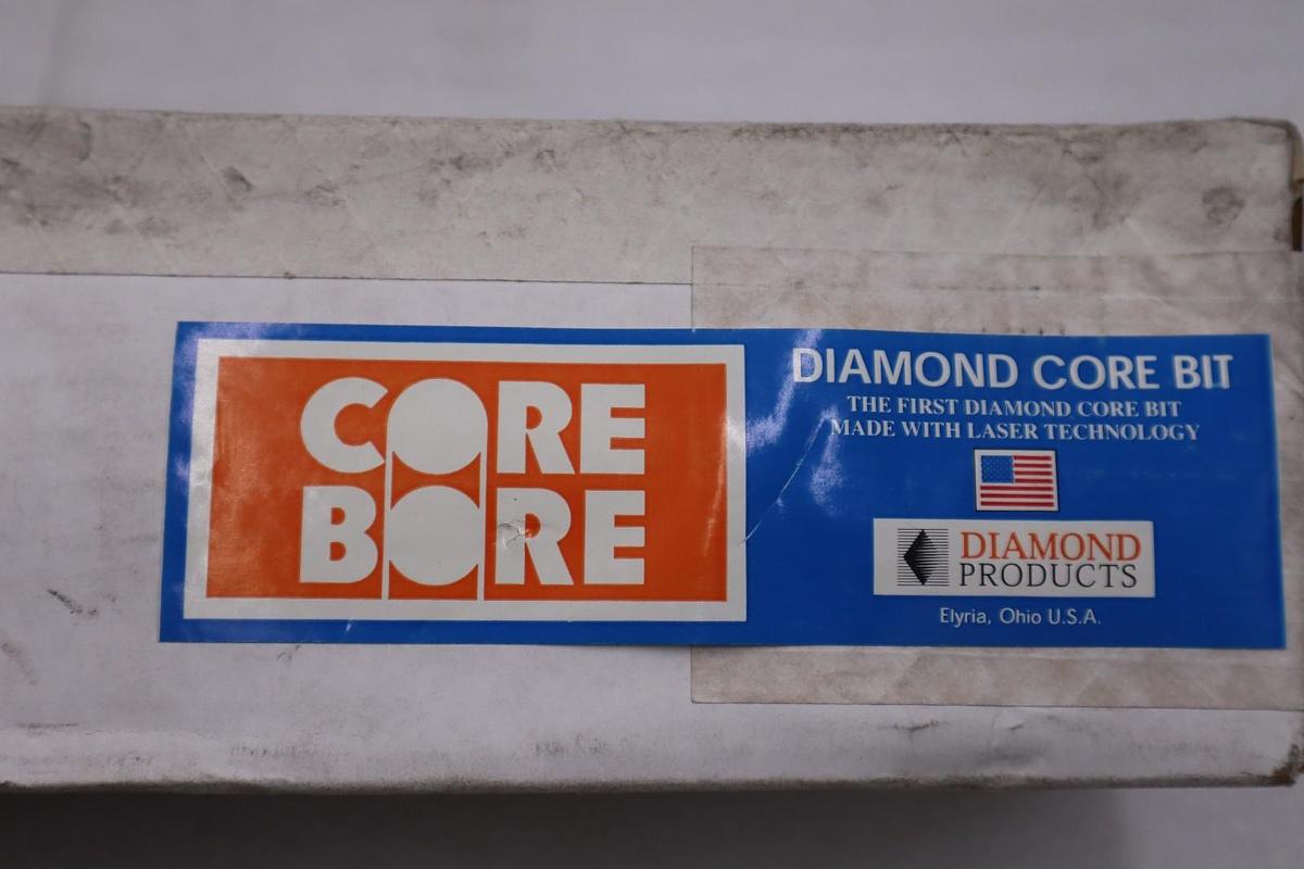 NEW Diamond Products 00007 4 in. Heavy Duty Orange Core Bore Bit STK GF215A
