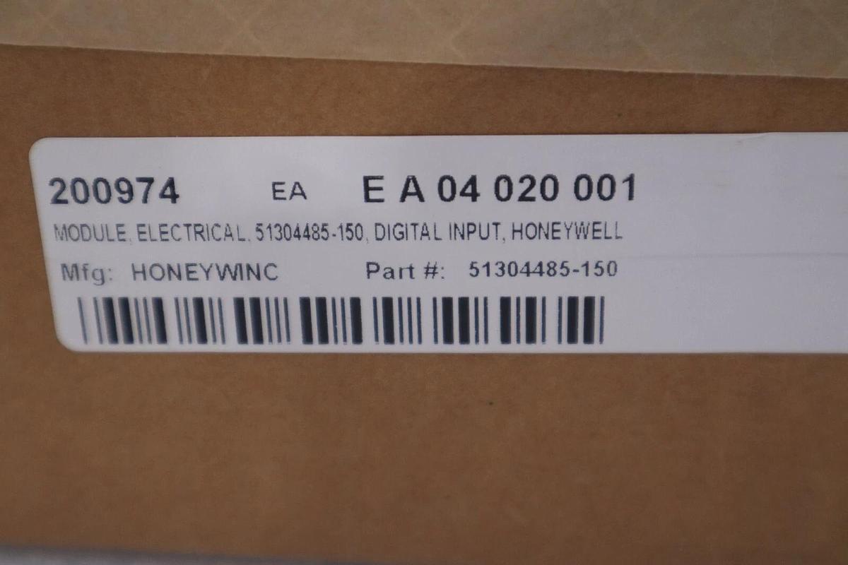 Used NEW IN BOX HONEYWELL 51304485-150 DIGITAL INPUT BOARD STOCK G175