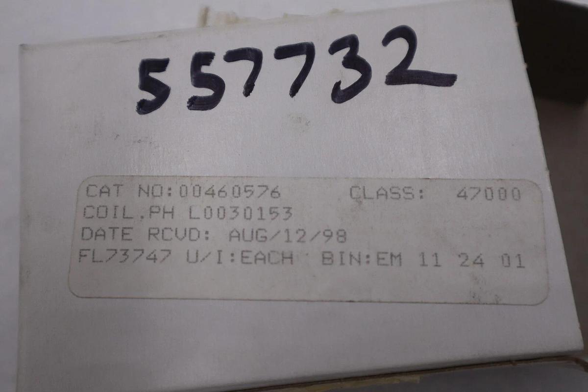 Used Parker Coil L0030153 110/120V NEW WITH BOX STOCK G903A