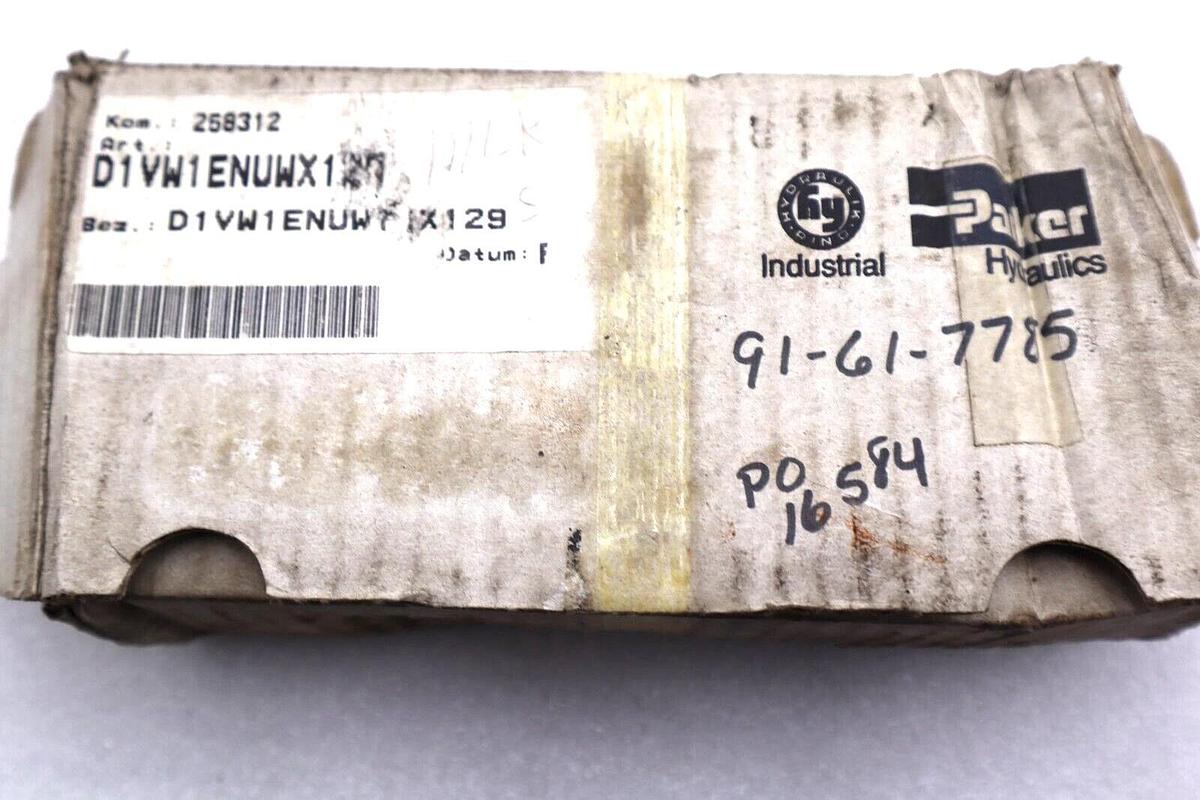 IN BOX PARKER VALVE 1VW1ENUW75X129 98 V 0.31 A #L-598
