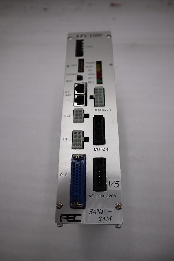 Used FEC AFC1500 SAN4-24M SERVO DRIVE SAN424M STOCK 3422-D