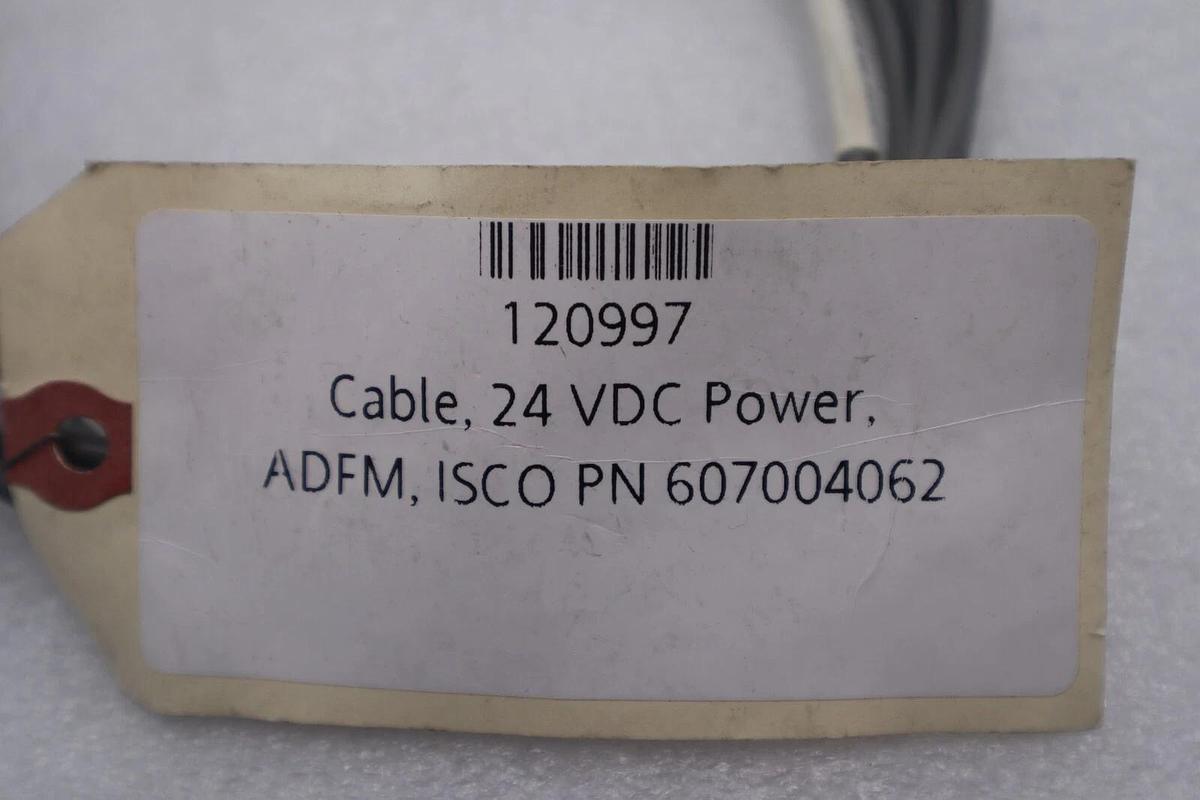 Teledyne ISCO 607004062 CABLE EXTERNAL DC POWER AND ADFM REV A STOCK 4840