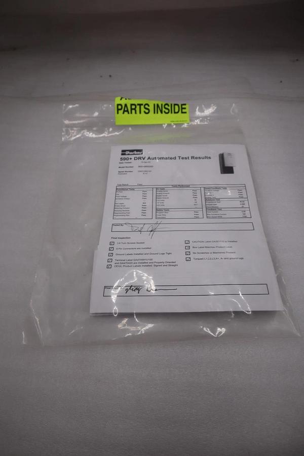 Used PARKER 955+8R0050 / 9558R0050 - NEW IN BOX - STOCK GF976