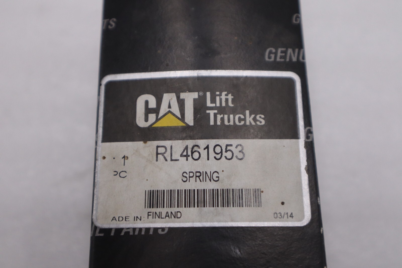 Used CAT LIFT TRUCKS RL461953 SPRING FOR MITSUBISHI & CATERPILLAR STOCK G715A
