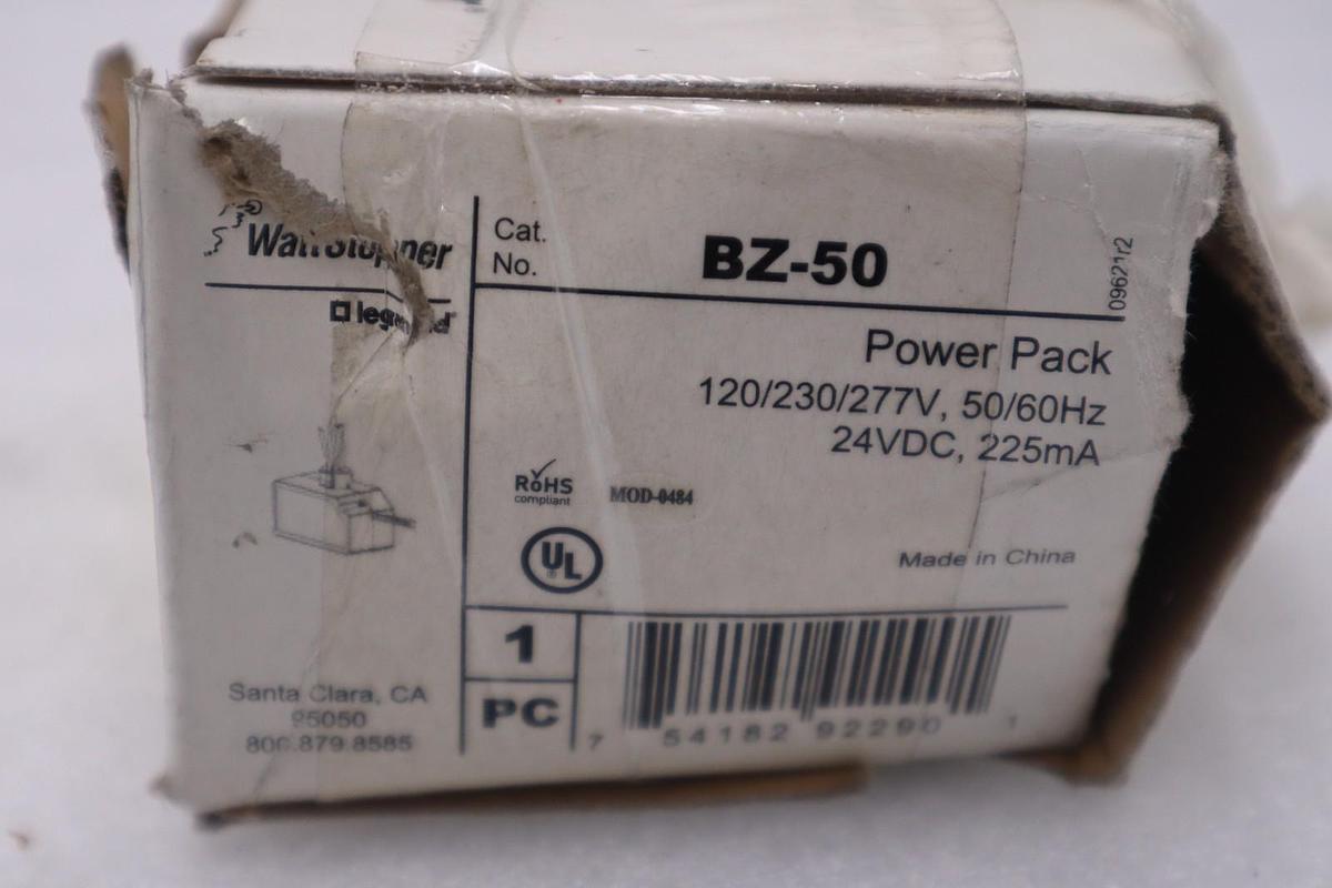 Used NEW OPEN BOX WattStopper BZ-50 Power Pack STOCK G90B
