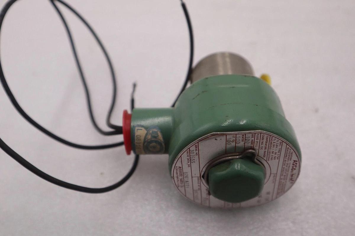 ASCO 826ZAZZ1 AUTOMATIC SWITCH SOLINOID VALVES STOCK #K-3645