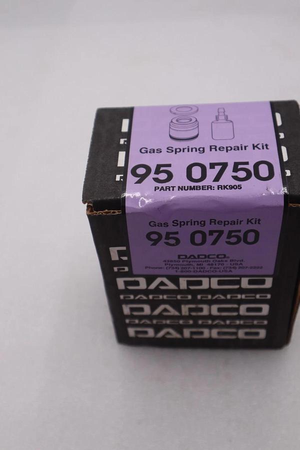 Used NEW DADCO RK905 Nitrogen Gas Spring Repair Kit 95 0750 STOCK #K-1802