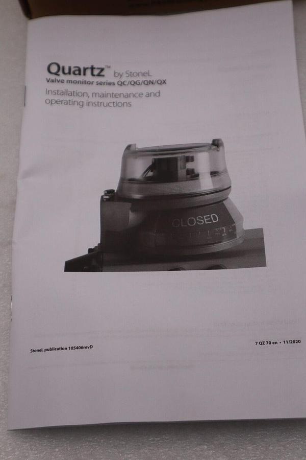 NEW STONEL QX2VB02SDM VALVE CONTROL SWITCH STOCK G115A