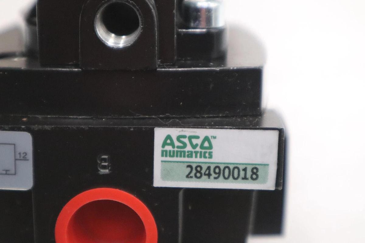 ASCO 28490018 TAPPED POPPET VALVE NEW UNIT STOCK G292A