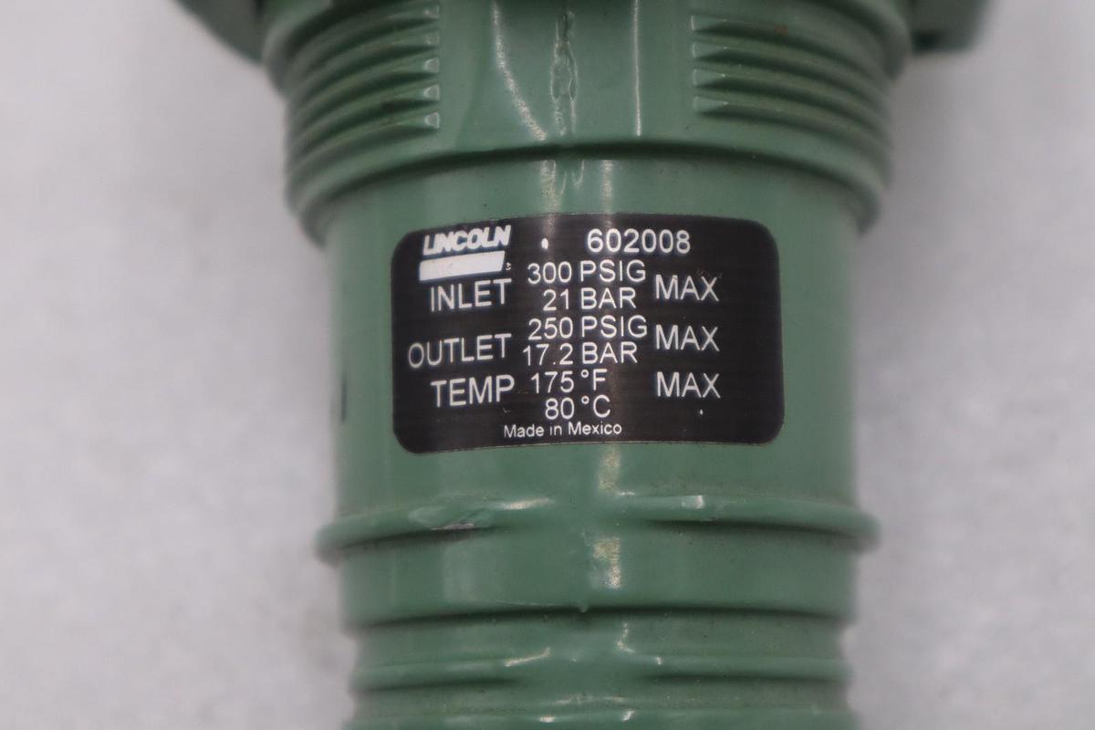 Used Lincoln Modular Air-Line Regulator 602008 300 PSI/bar STOCK H786A