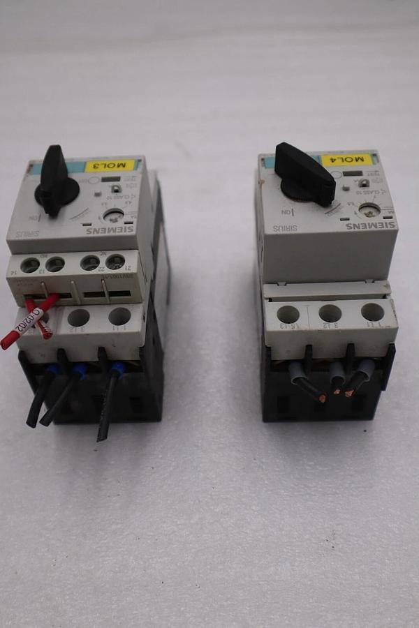 Used SIEMENS 3RV1021-1FA10 3.5-5A MOTOR STARTER STOCK K-433-A