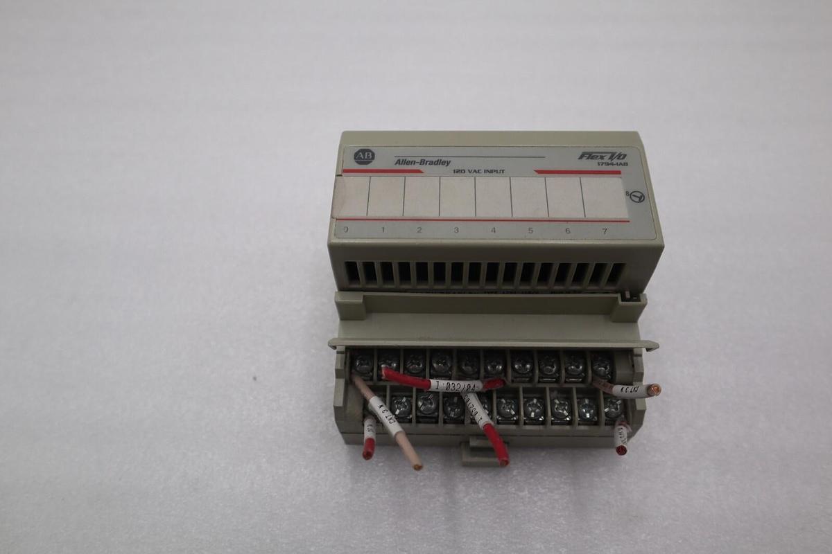 Used Allen Bradley 1794-IA8 1794-1A8 1794-IAB 1794-TBN Flex I/O Input Module #2424A
