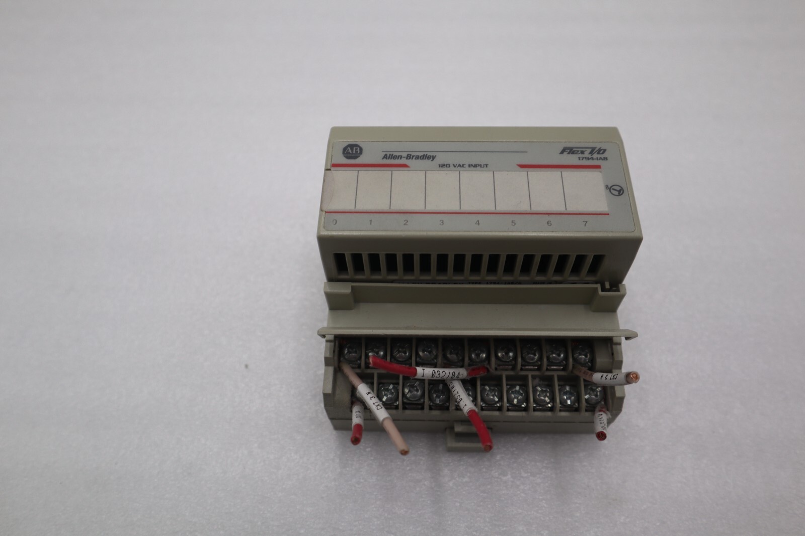 Used Allen Bradley 1794-IA8 1794-1A8 1794-IAB 1794-TBN Flex I/O Input Module #2424A