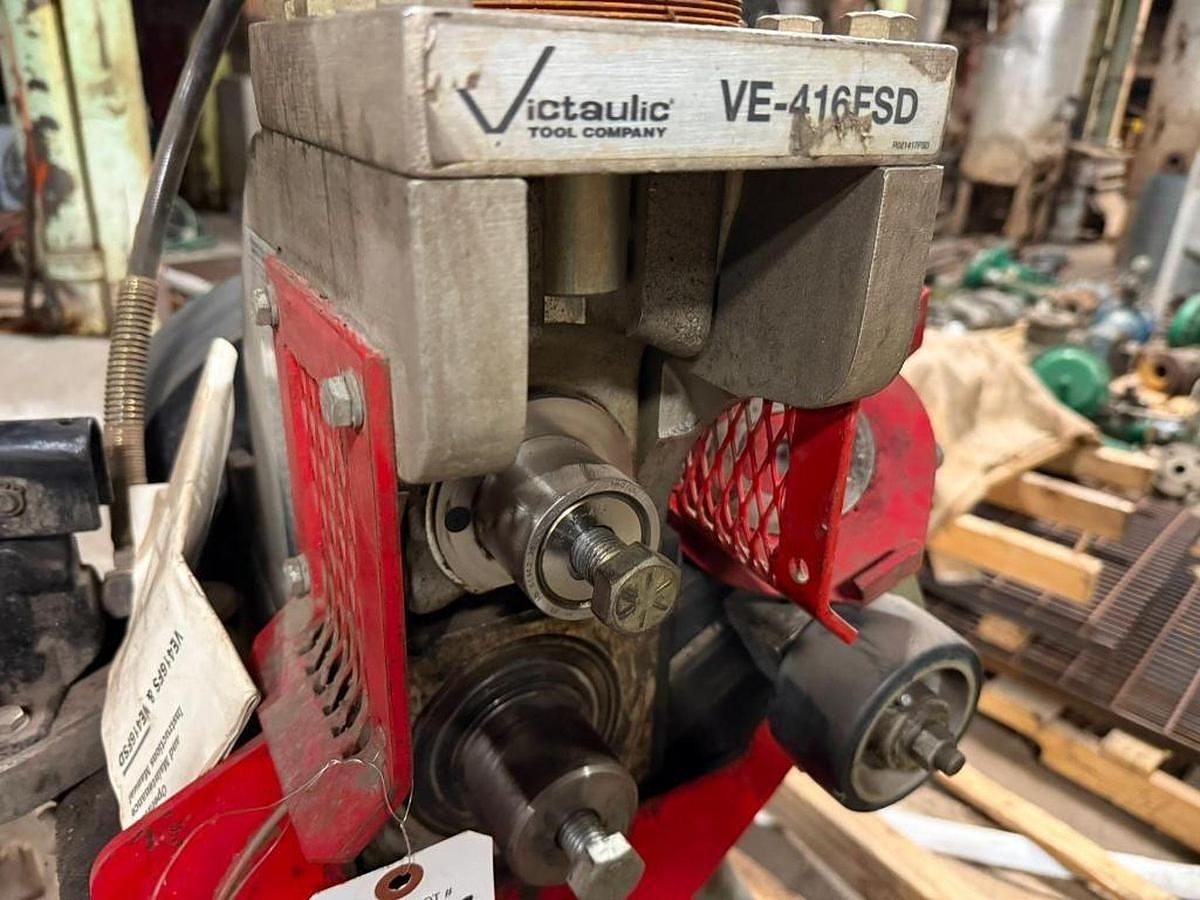 Used VITAULIC TOOL COMPANY MODEL VE-416FSD ROLL GROOVING TOOL VE-416-FSD