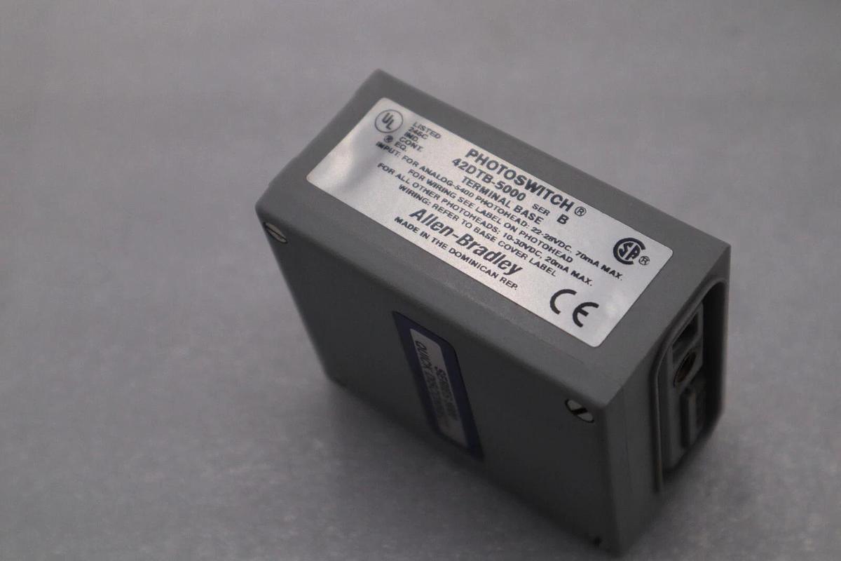 Allen Bradley 42DTB-5000 POWER BASE FOR SENSOR PHOTOELECTRIC STOCK K-86C