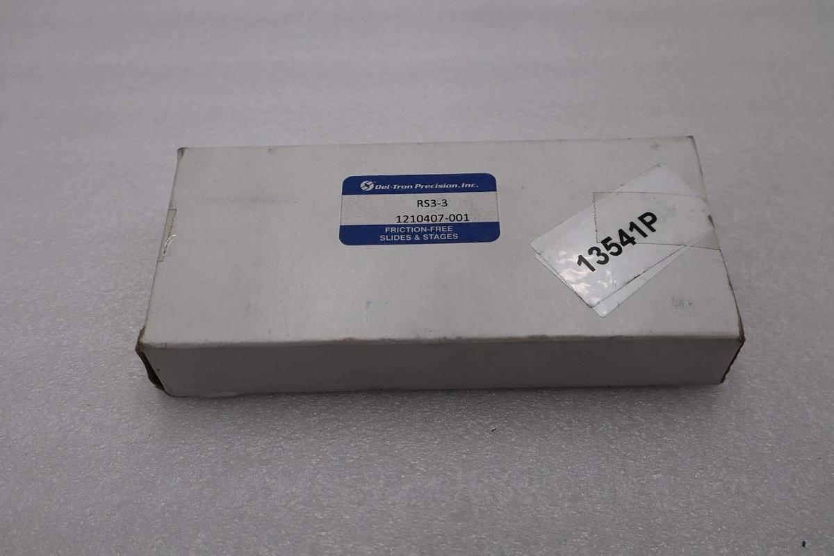 Del-Tron RS3-3 Crossed Roller Slide NEW OPEN BOX STK H861A