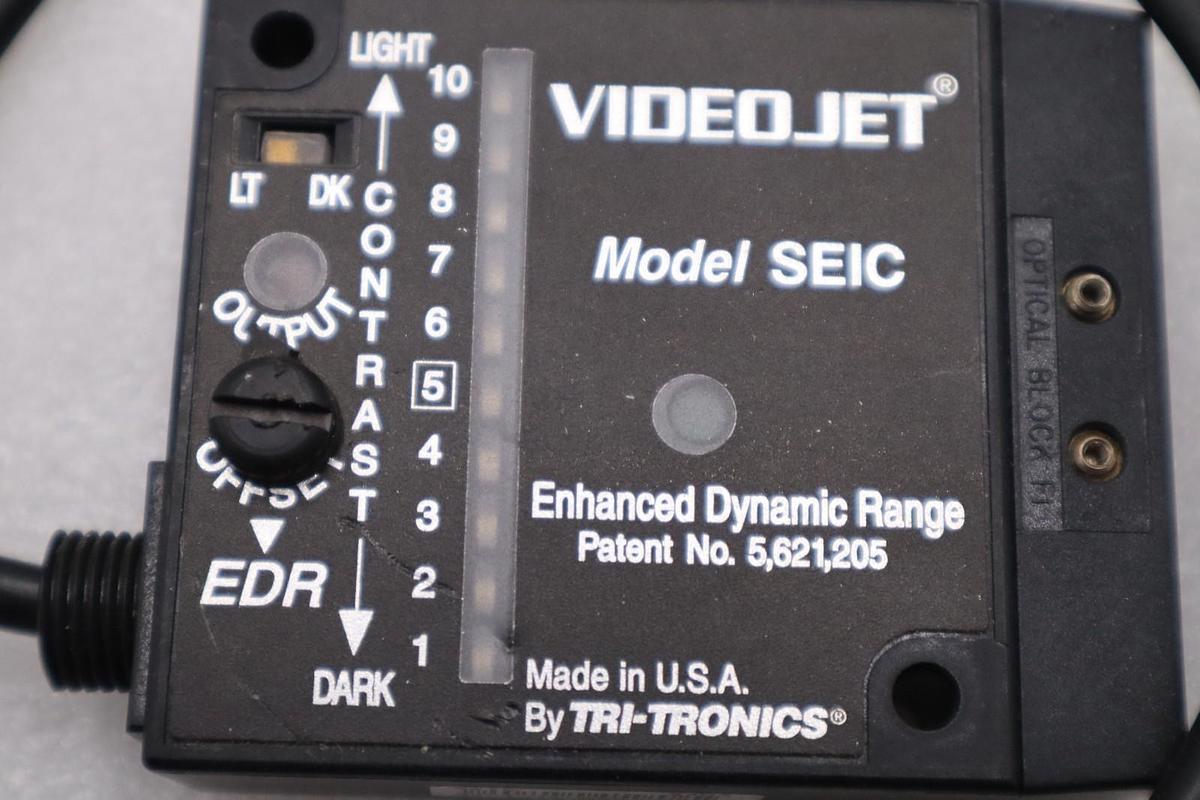 Used NEW OPEN BOX Videojet Model SEIC DETECTOR CABLE STOCK H998A