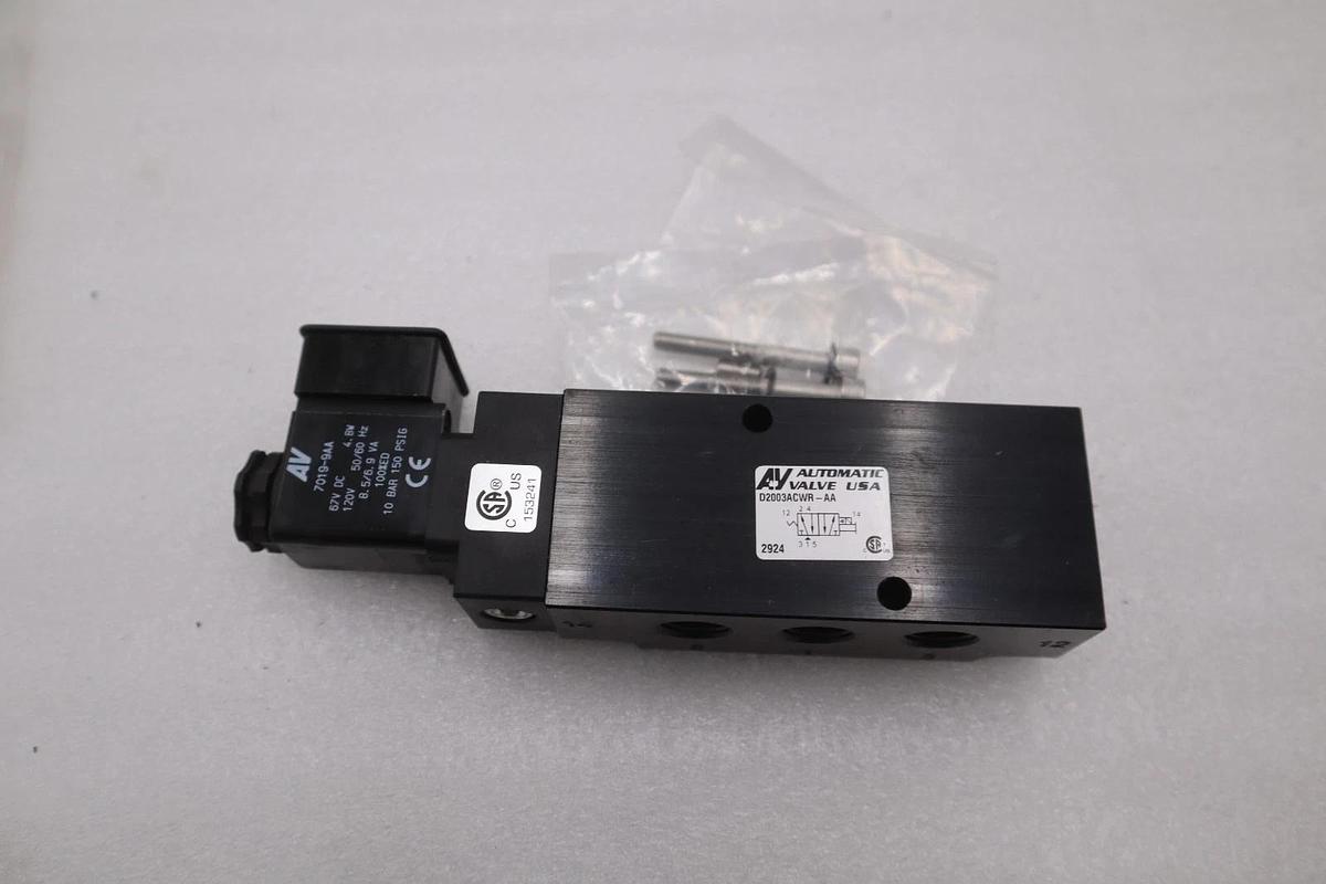 NEW OPEN BOX Automatic Valve D2003ACWR-AA Series Namur Valve STK K2995CC