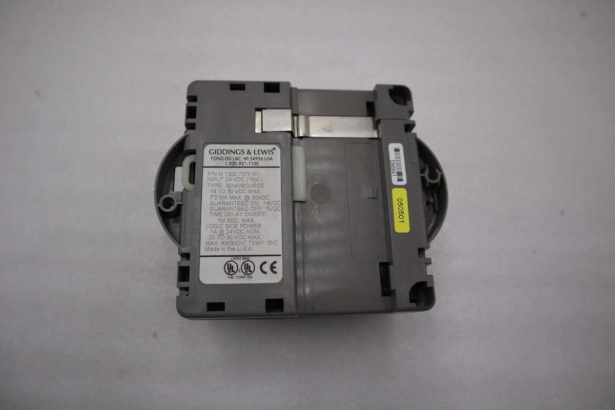 Used Giddings & Lewis M.1300.7372 R1 Input Module 24VDC SINK/SOURCE STOCK 5180A