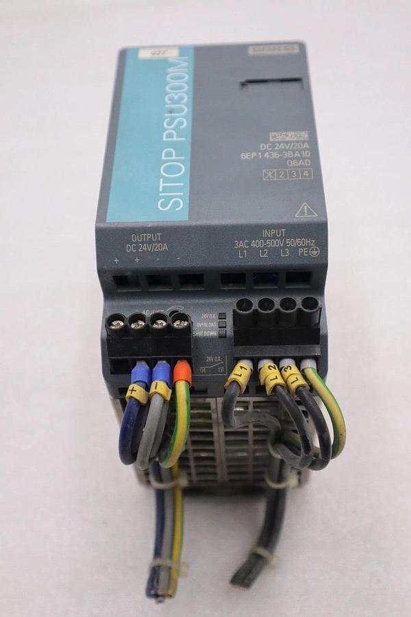 Used SIEMENS SITOP PSU300M 6EP1436-3BA10 RAIL POWER SUPPLY STOCK K-158-C