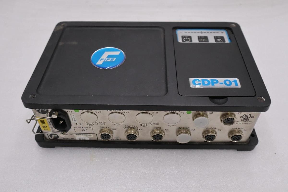 NEW OPEN BOX FIFE CDP-01-M WEB GUIDE CONTROLLER 115V 50/60HZ 210VA STK H1480