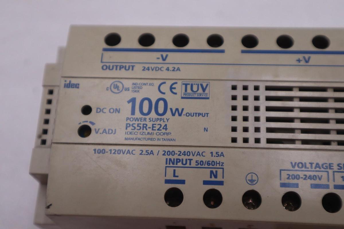 Used NEW OPEN BOX IDEC 100W 24VDC POWER SUPPLY PS5R-E24 STOCK K446B